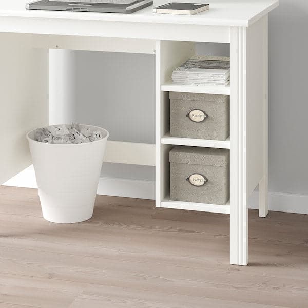 BRUSALI - Desk, white, 90x52 cm - best price from Maltashopper.com 40439763