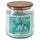 BUKETTAPEL scented candle/glass w lid/2 wicks, bergamot & cedarwood/pale green, 10.5 cm