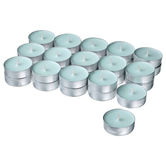Ikea BUKETTAPEL - Scented tealight, bergamot & cedarwood/pale green, 3.5 hr