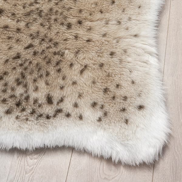 BULLERSKYDD - Carpet, beige/brown, , 70x90 cm - best price from Maltashopper.com 80564533