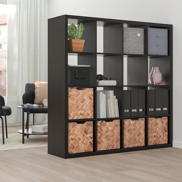 BULLIG - Box, bamboo/brown, 32x35x33 cm - best price from Maltashopper.com 30474592