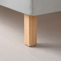 BURFJORD - Leg, oak, 20 cm - best price from Maltashopper.com 20299693
