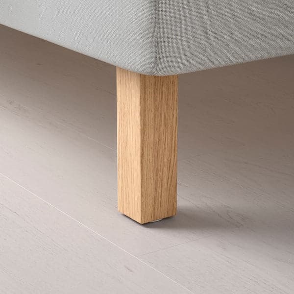 Ikea BURFJORD - Leg, oak, 20 cm