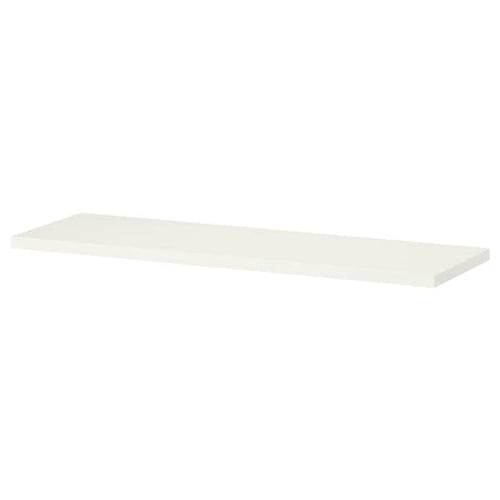 BURHULT - Shelf, white , 59x20 cm