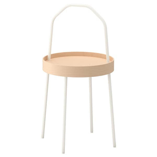 Ikea BURVIK - Side table, white, 38 cm