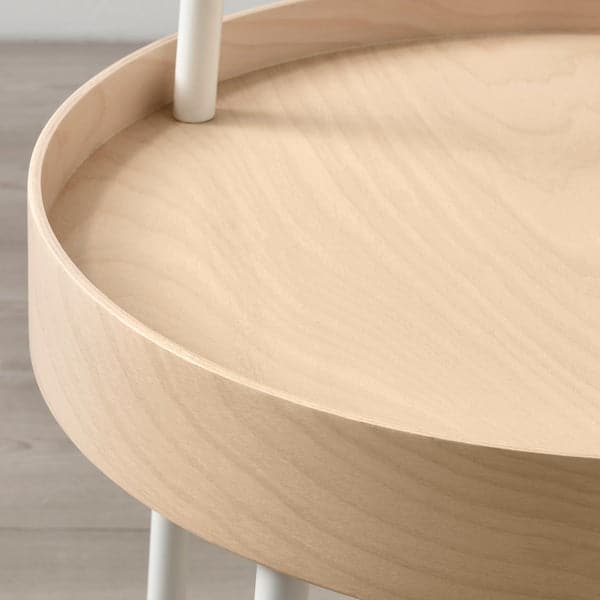 Ikea BURVIK - Side table, white, 38 cm