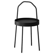 Ikea BURVIK - Side table, black, 38 cm