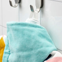 BUSENKEL - Bath poncho with hood, harlequin pattern/multicolour, 70x55 cm - best price from Maltashopper.com 30520424