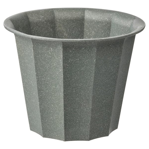 Ikea BUSKVERK - Plant pot, in/outdoor grey, 9 cm