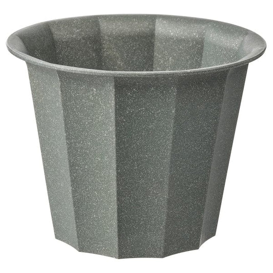 Ikea BUSKVERK - Plant pot, in/outdoor grey, 9 cm