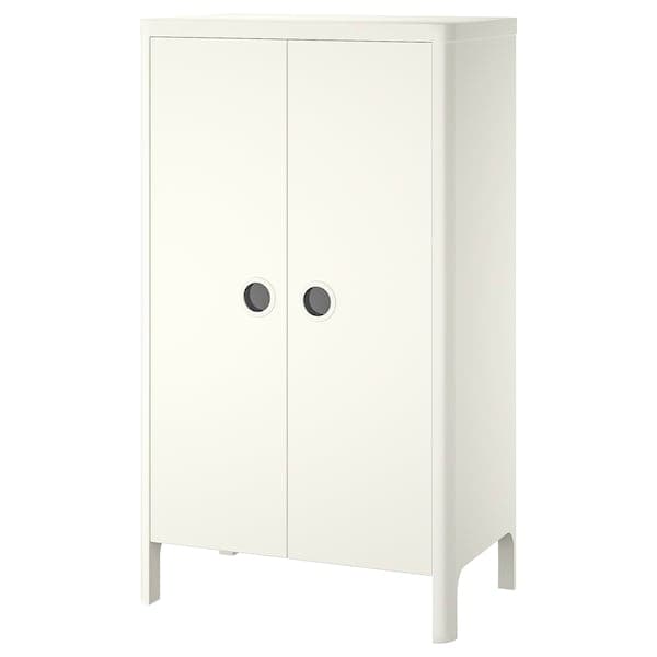 Ikea BUSUNGE - Wardrobe, white, 80x139 cm