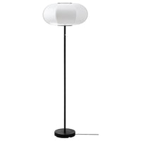 BYGGKORN - Floor lamp, black/white , - best price from Maltashopper.com 90533433
