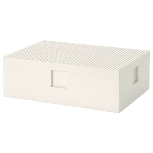 BYGGLEK - LEGO® box with lid, 35x26x12 cm