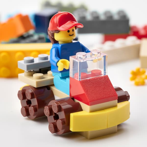 BYGGLEK - 201-piece LEGO® brick set, mixed colours - best price from Maltashopper.com 20436888