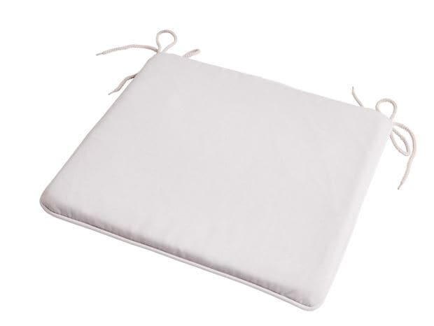AZUR Garden cushion for bistro chair light gray W 33 x L 38 cm - best price from Maltashopper.com CS631533