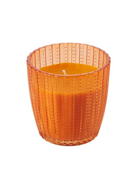 Casa CITRONELLA CANDLE/GLASS H9 5CO