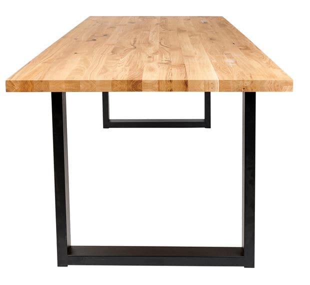 Casa NEW OAK TABLE LEGS U METAL