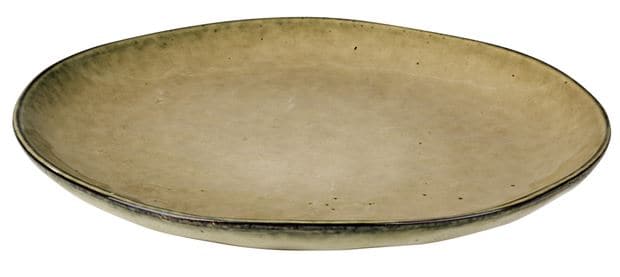 EARTH SAND Dinner plate light brownØ 28 cm - best price from Maltashopper.com CS595945