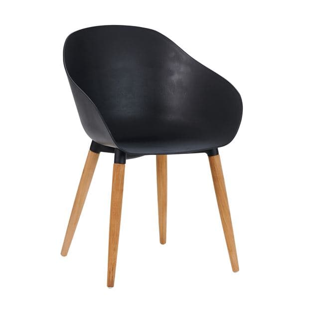 FRAY Black seat H 41 x W 55 x D 55 cm - best price from Maltashopper.com CS651098