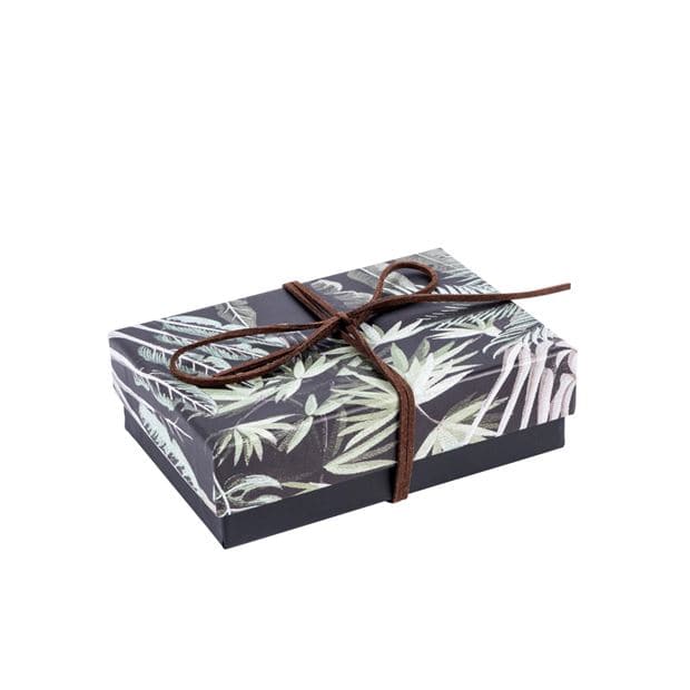 TROPICS Green gift box H 4 x W 13.5 x D 9.5 cm - best price from Maltashopper.com CS661969