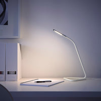 HÅRTE LED work lamp white/silvercolour , - Premium Lamps from Ikea - Just €25.99! Shop now at Maltashopper.com