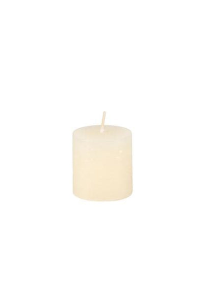 RUSTIC CANDLE IVORY 4,5X4,5