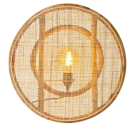 BAKAI Natural wall lampØ 50 cm - Ø 30 cm - best price from Maltashopper.com CS661724