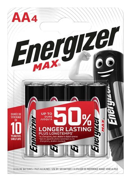 ENERGIZER Alkaline batteries set of 4 pieces,