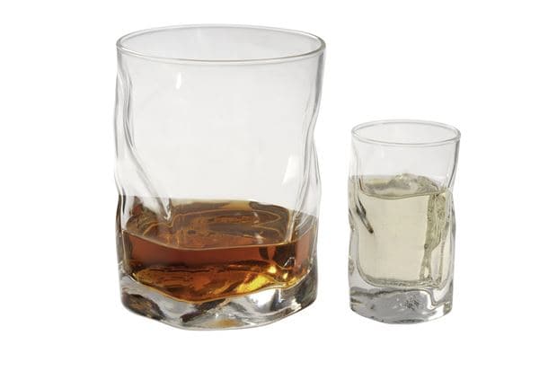 SORGENTE Glass H 7.3 cm - Ø 4.9 cm - best price from Maltashopper.com CS536214