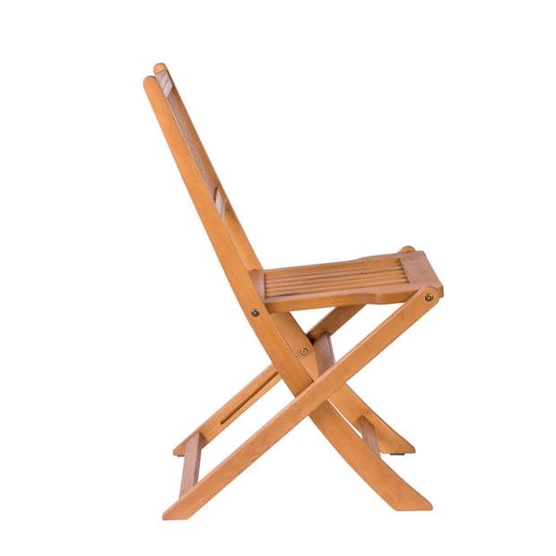 NEW OREGON Natural folding chair H 88 x W 58 x D 45 cm