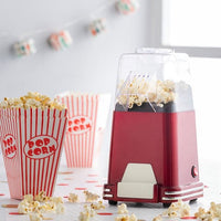 RETRO FUN Red Popcorn Machine H 18 x W 16.5 x D 15.5 cm - best price from Maltashopper.com CS633773