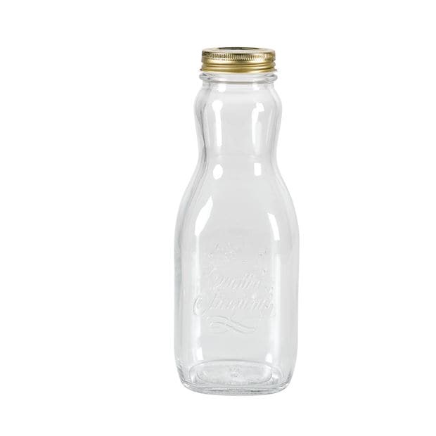 Casa SEASONS Transparent bottle H 22.6 cm - Ø 9.4 cm