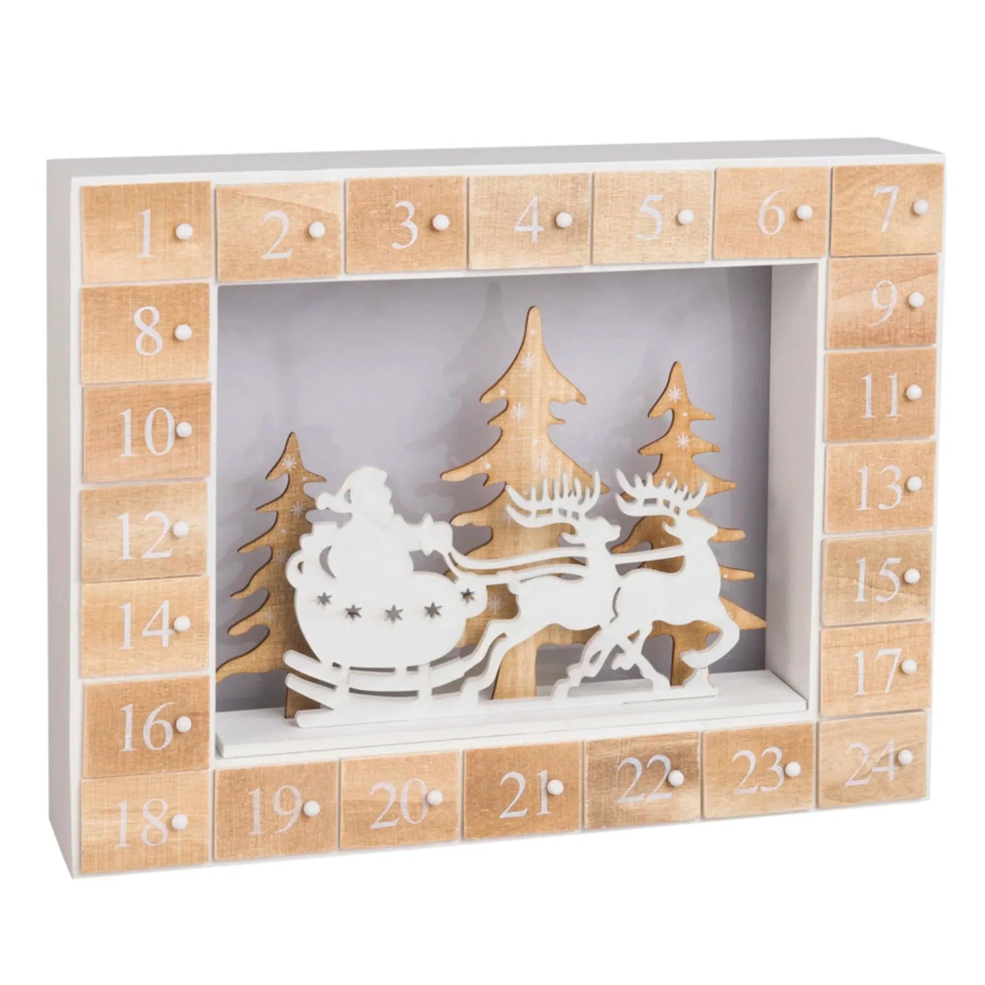 Maisons du Monde - Advent calendar to fill sleigh decoration