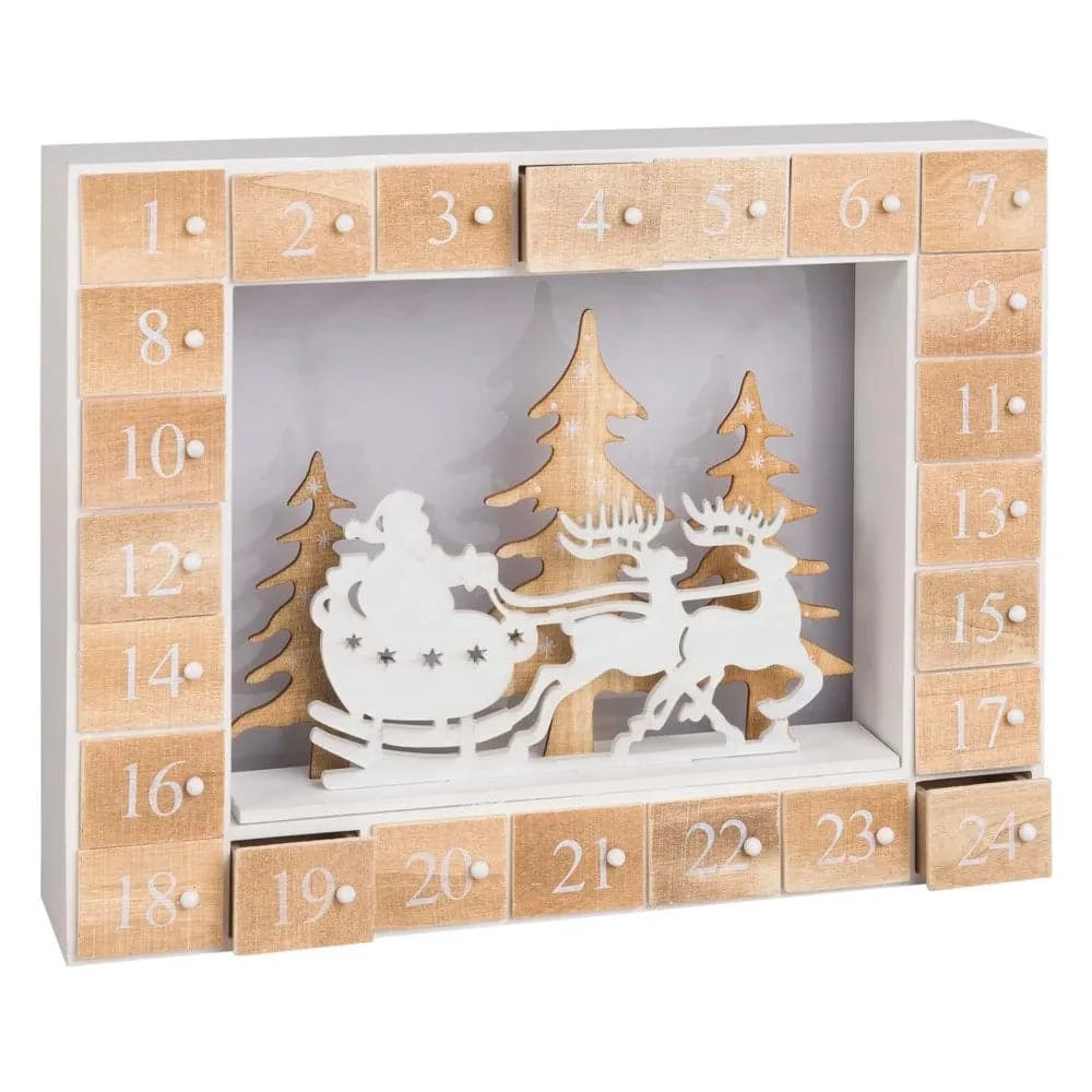 Maisons du Monde - Advent calendar to fill sleigh decoration