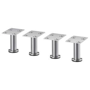 Ikea CAPITA - Leg, stainless steel, 8 cm