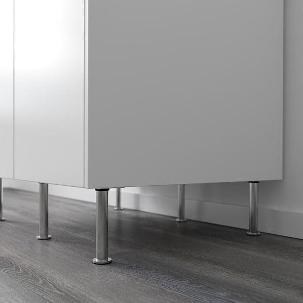 Ikea CAPITA - Leg, stainless steel, 16 cm