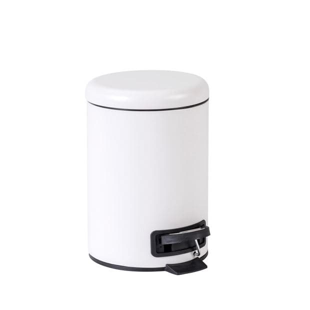 Casa BASIC WHITE PEDAL BIN 3L