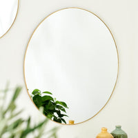 RONDA Golden mirror D 0,5 cm - Ø 60 cm - best price from Maltashopper.com CS616273