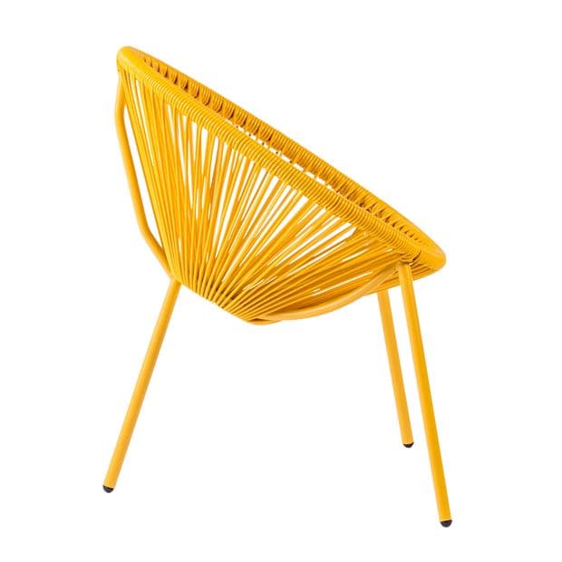 ACAPULCO Yellow children's chair H 56 x W 43 x D 42 cm - best price from Maltashopper.com CS652974