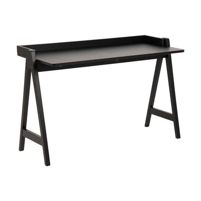 SAYA Desk black H 80 x W 126.6 x D 51.6 cm - best price from Maltashopper.com CS669277