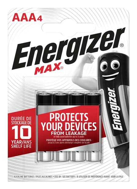 ENERGIZER Alkaline batteries set of 4 pieces - best price from Maltashopper.com CS546987