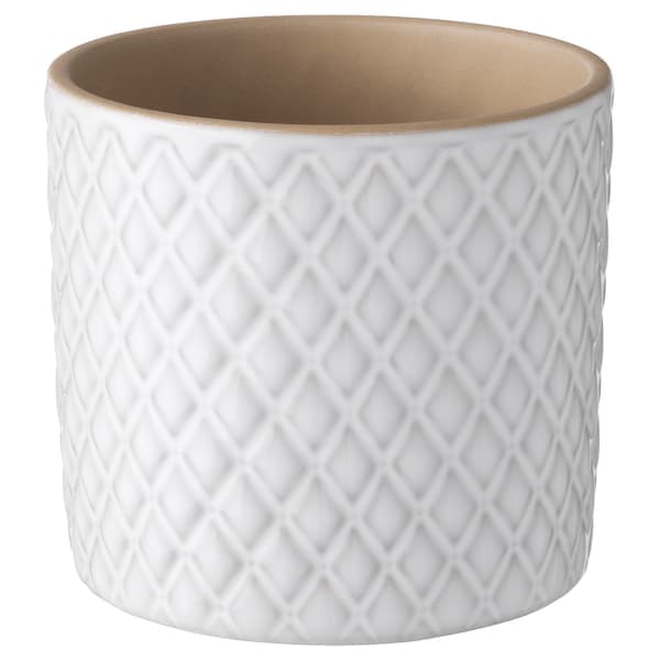 CHIAFRÖN - Plant pot, white, 9 cm - best price from Maltashopper.com 00441904