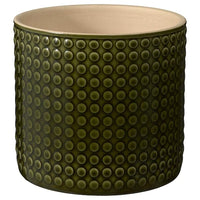 CHIAFRÖN - Plant pot, in/outdoor dark green, 12 cm - best price from Maltashopper.com 30574563