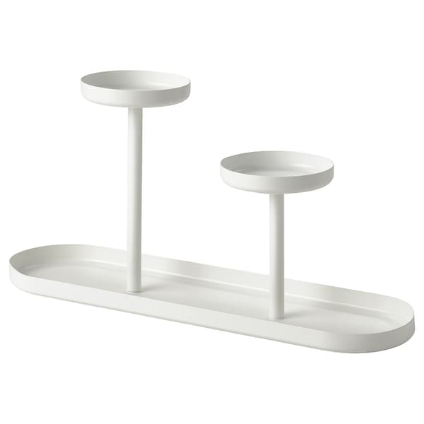 CHILISTRÅN - Plant stand, white, 24 cm