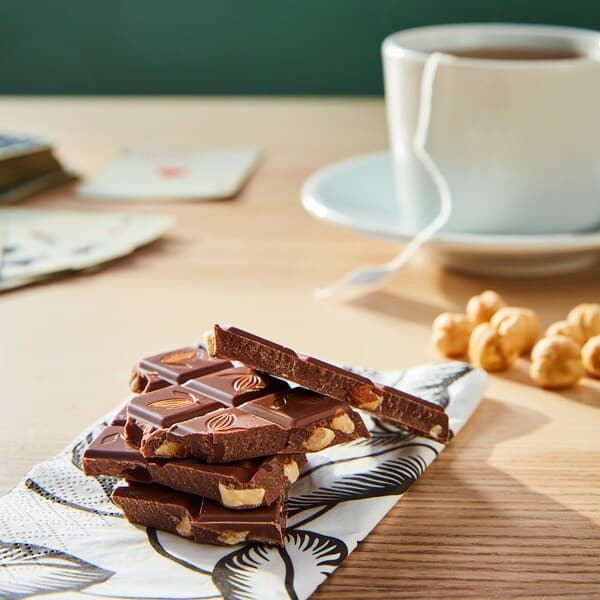 CHOKLAD NÖT - Milk chocolate tablet, with hazelnuts Rainforest Alliance Certified, 100 g - best price from Maltashopper.com 30524752