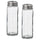 CITRONHAJ - CITRONHAJ Salt and pepper shakers, clear glass/stainless steel, 12 cm