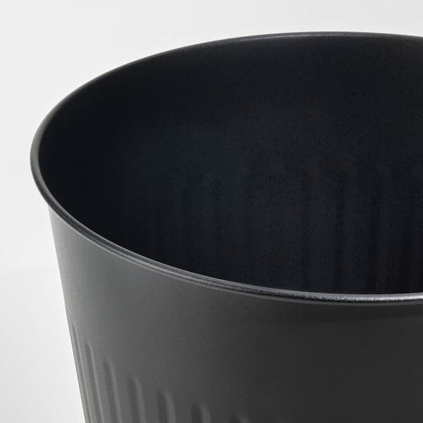 Ikea CITRONMELISS - Plant pot, in/outdoor/anthracite, 24 cm