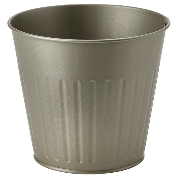 CITRONMELISS - Plant pot, in/outdoor/grey, 15 cm