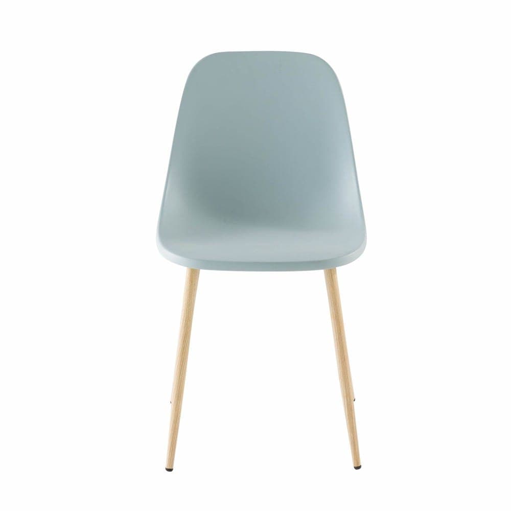 Maisons du Monde Fibule - Contemporary chair blue gray