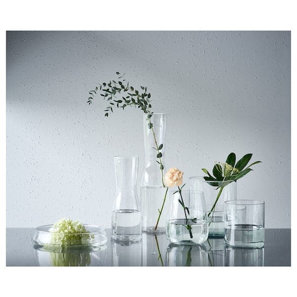 CYLINDER - Vase/bowl, set of 3, clear glass - best price from Maltashopper.com 80175091
